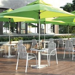 Homecrest Florida Mesh Cafe Dining Set for 2 - HC-FLORIDAMESH-SET3
