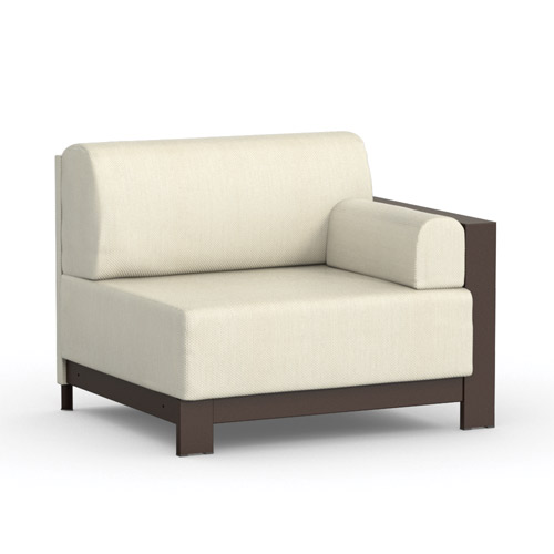 Homecrest Grace Modular Left Arm Cuddle Chair - 1038L