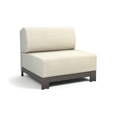 Grace Modular Armless Club Chair 