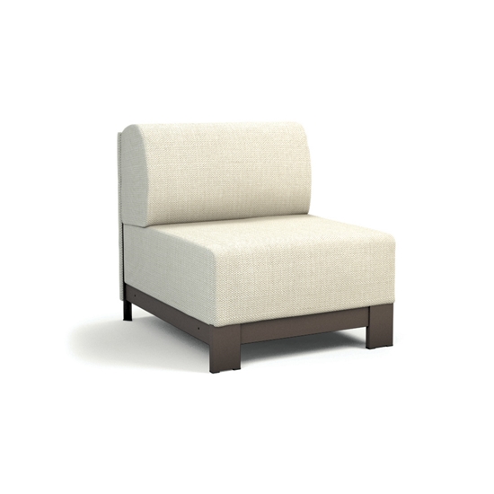 Grace Modular Armless Chat Chair - 1039N
