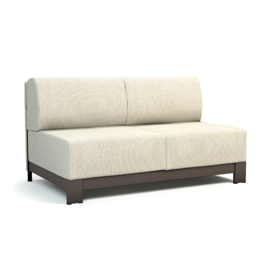 Grace Modular Armless Loveseat - 1042N