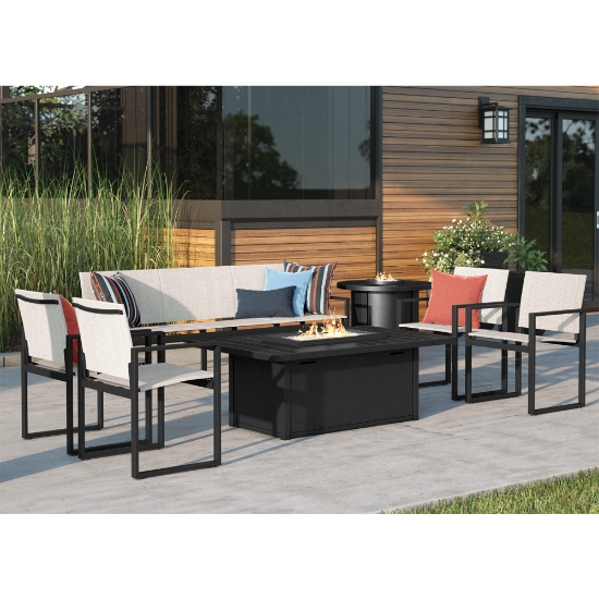 Homecrest Latitude 60" x 36" Outdoor Fire Table