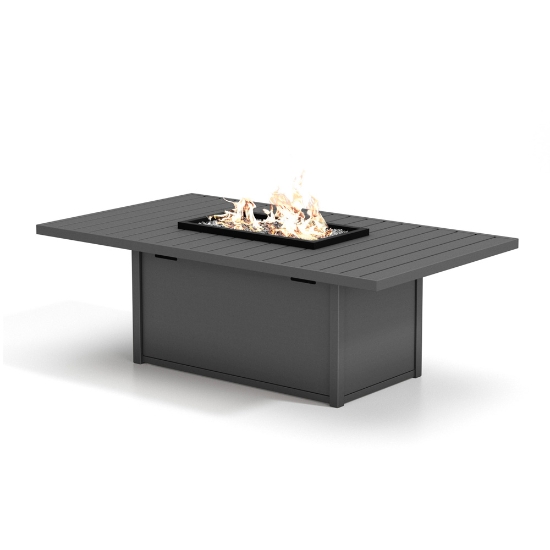Homecrest Latitude 60" x 36" Lounge Fire Pit Table - 893663XLTTT
