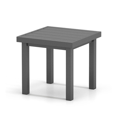 Homecrest Latitude 17" Square Side Table - 16"H - 5017S
