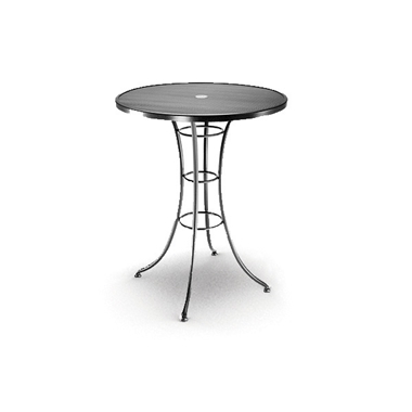 Homecrest 36 Inch Round Bar Table with Steel Base  - 06365