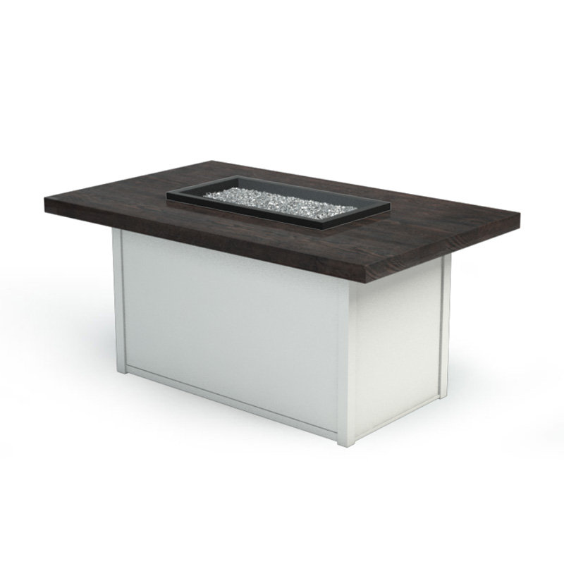 aluminum outdoor fire table cover rectangle