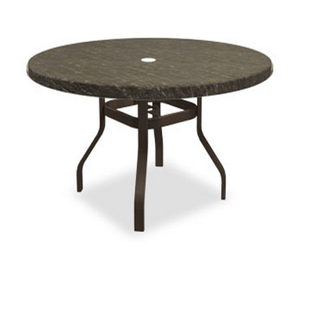 Homecrest Sandstone 54 inch round Balcony Table with Angled Legs - 3854RBSS