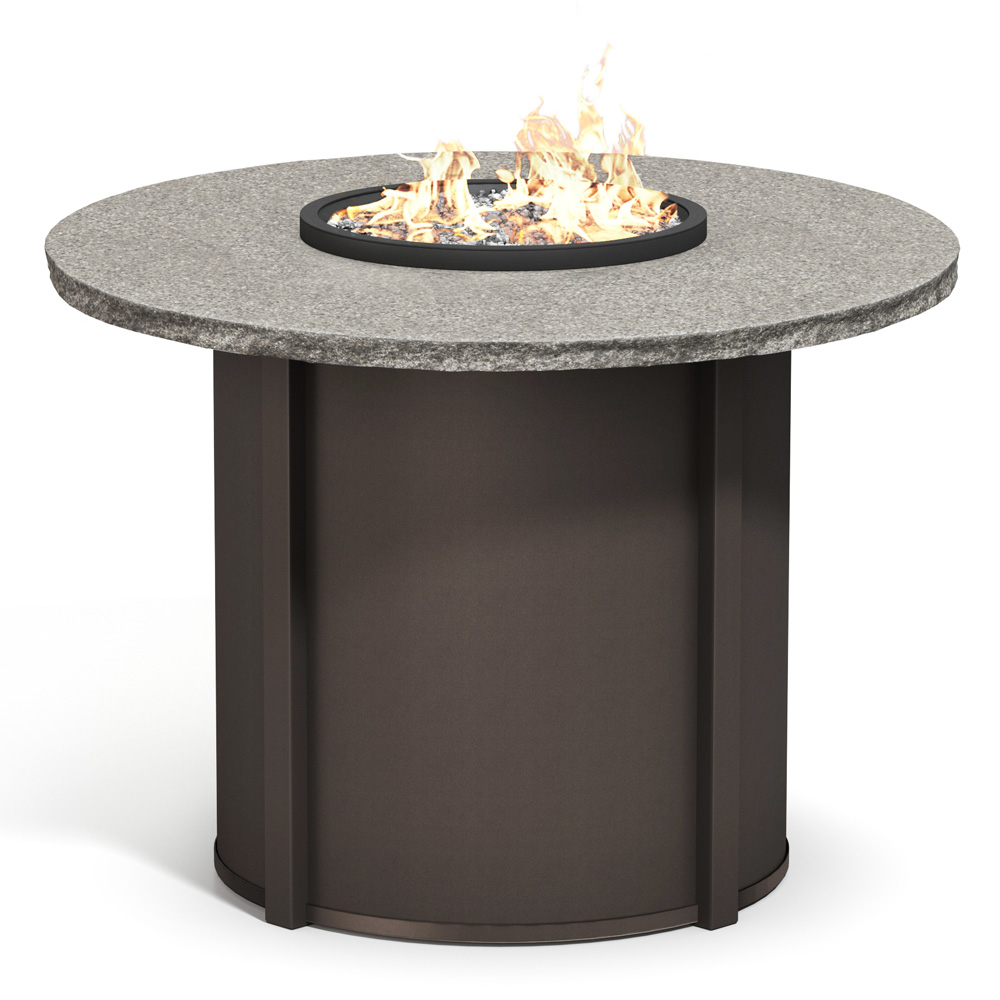 Homecrest Shadow Rock 48" Balcony Fire Table - 48RSHFPTT-89RBC