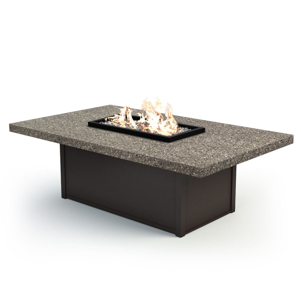 Homecrest Stonegate 36" x 60" Chat Fire Pit - 893660XSGTT-89XNC