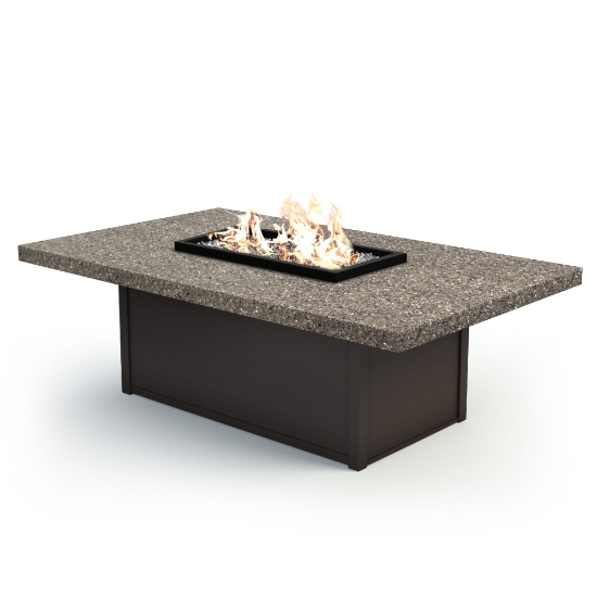 Homecrest Stonegate 36" x 60" Chat Fire Pit - 893660XSGTT-89XNC