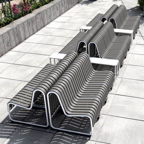 Surf Outside Radius Chat Chair - 24351