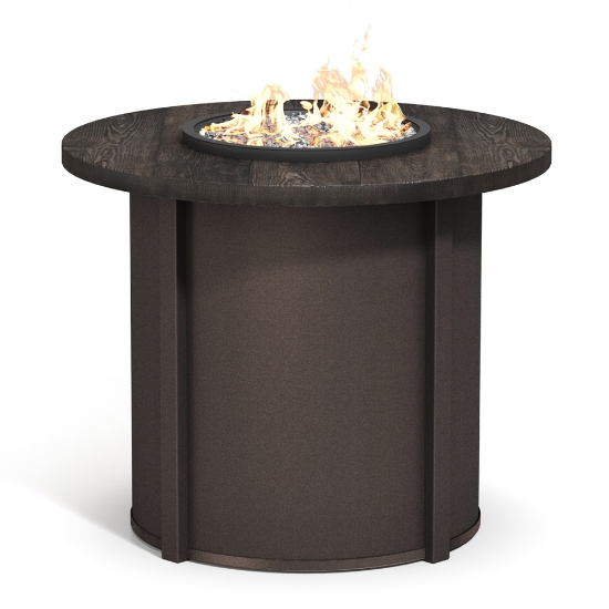 Homecrest Timber 42" Balcony Round Fire Pit - 42RTMFPTT-89RBC
