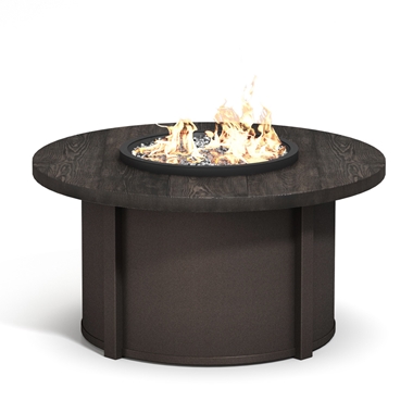 Homecrest Timber 42" Round Lounge Fire Table - 42RTMFPTT-89RNC