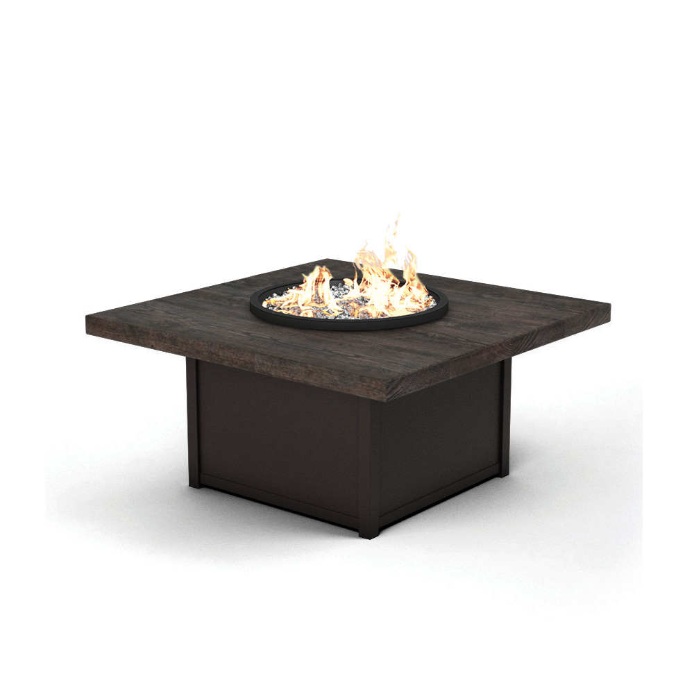 Homecrest  Timber 42" Square Lounge Fire Table - 42SQTMTT-89SNC