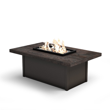 Homecrest Timber 32" x 52" Fire Table - 893252XTMTT-89XNC
