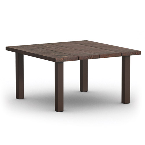 Homecrest Timber 48 Inch Square Dining Table w/ Post Base  - 2548SD