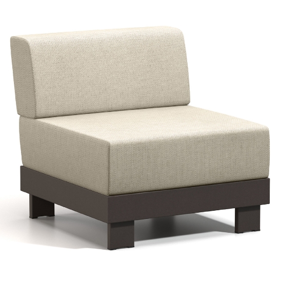 Urban Cushion Armless Chat Chair