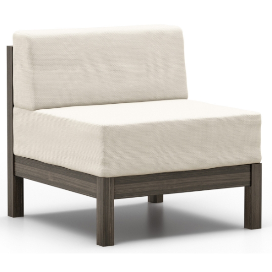 Homecrest Willow Cushion Armless Club Chairs