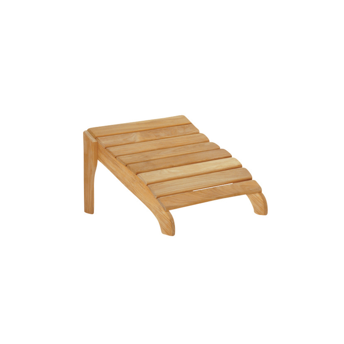 Kingsley Bate Teak Adirondack Chair and Ottoman