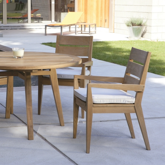 Algarve Dining Armchair side