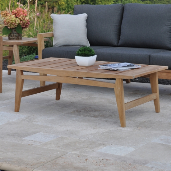Algarve 48" x 26" Rectangle Coffee Table front