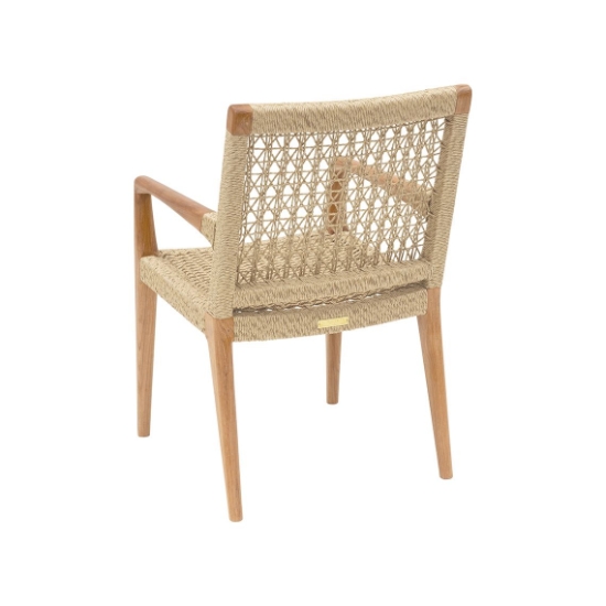 Kingsley Bate Barcelona Dining Armchair back