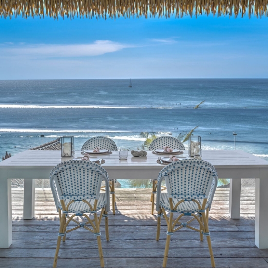 Cafe Stacking Dining Side Chair set