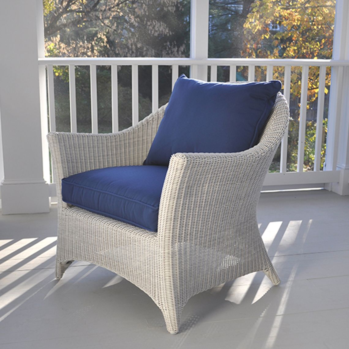 Cape Cod Deep Seating Lounge Chair side