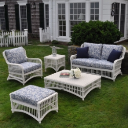 Kingsley Bate Chatham Settee and Lounge Chair Patio Set - KB-CHATHAM-SET3