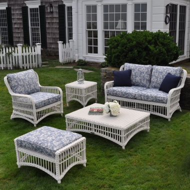 Kingsley Bate Chatham Settee and Lounge Chair Patio Set - KB-CHATHAM-SET3