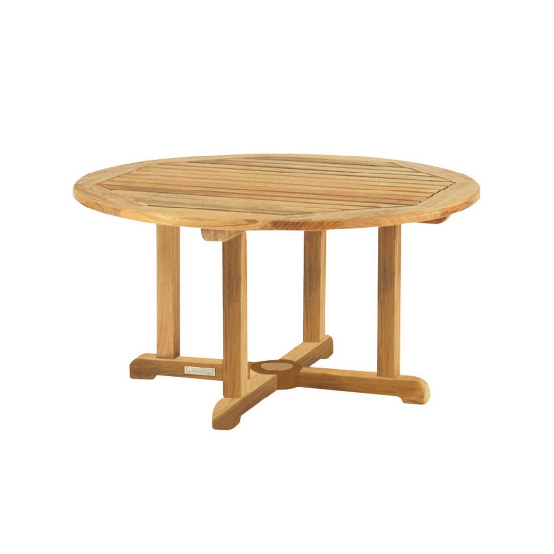Kingsley Bate Essex 35" Round Coffee Table with Umbrella Hole - TR01