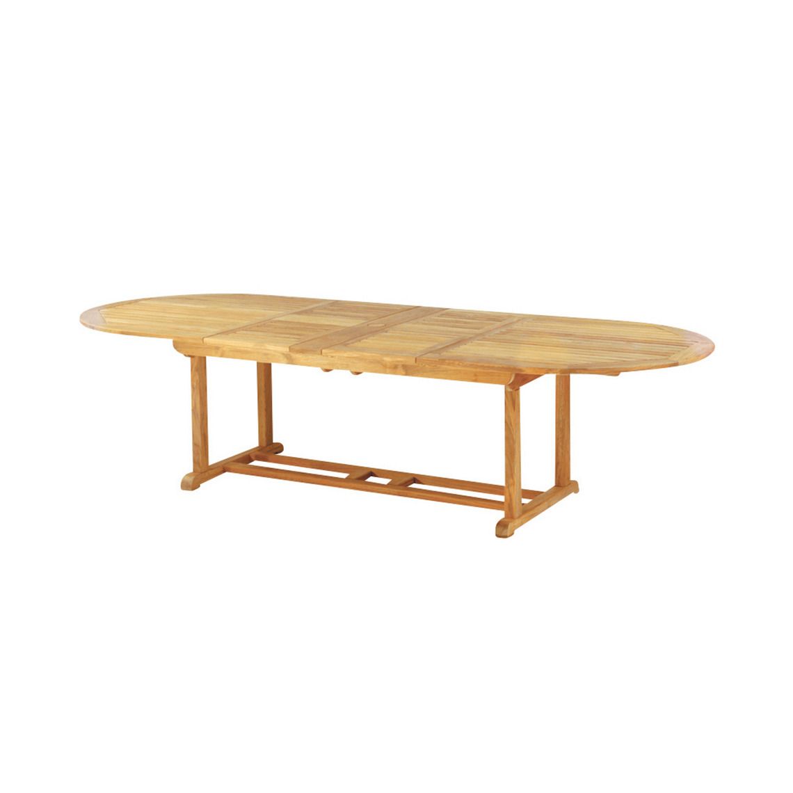 Kingsley Bate Essex 80-114" Oval Extension Dining Table with Fold-Away Leaves - TR114