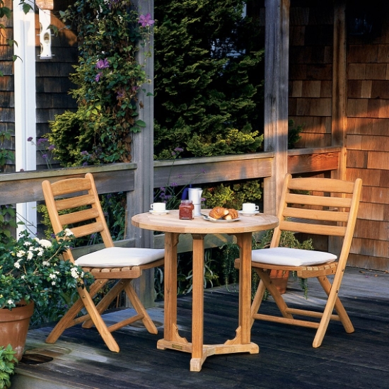 Essex 30" Round Bistro Table set