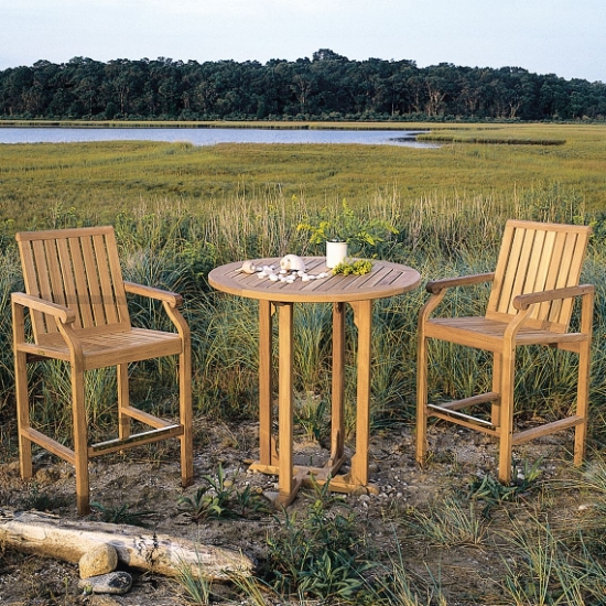 Essex 36" Round Bar Table set