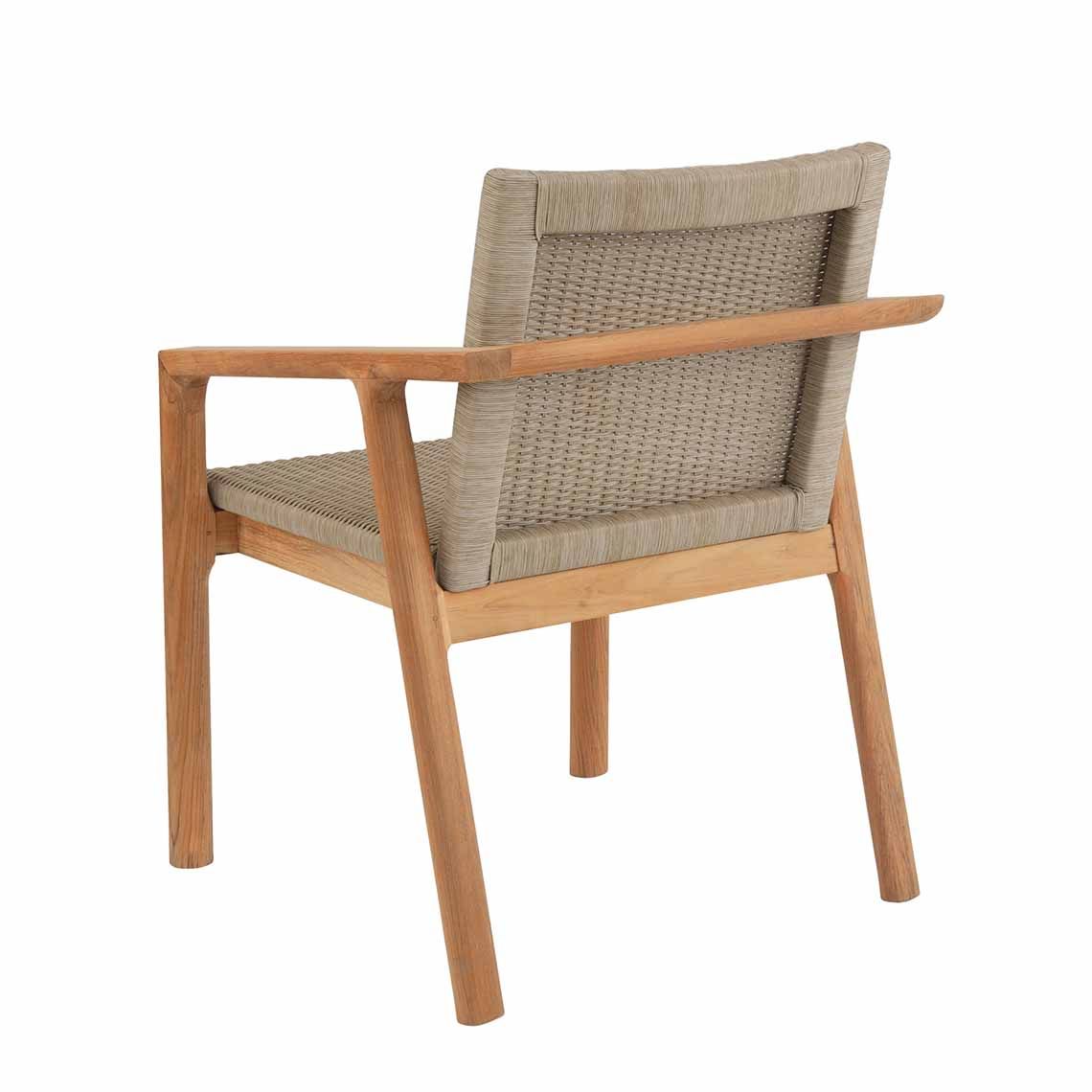 Kingsley Bate Hana Dining Armchairs back