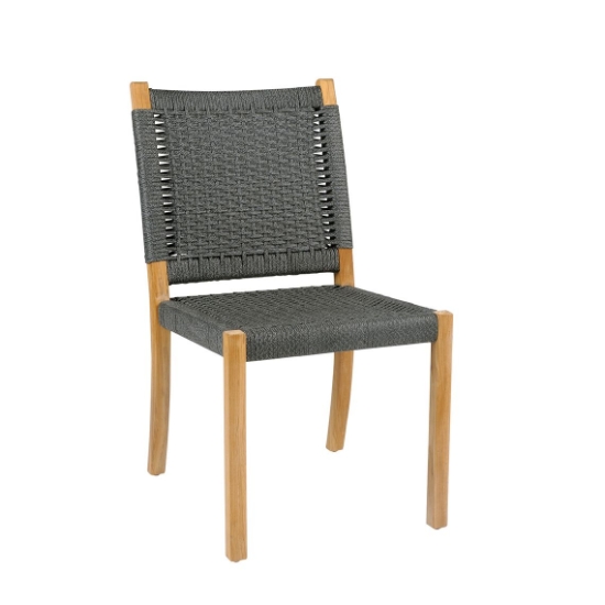 Hudson Dining Side Chair charcoal