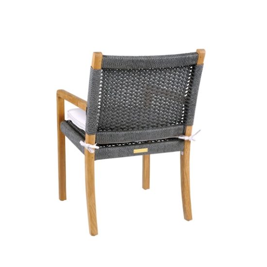 Kingsley Bate Hudson Dining Armchairs back