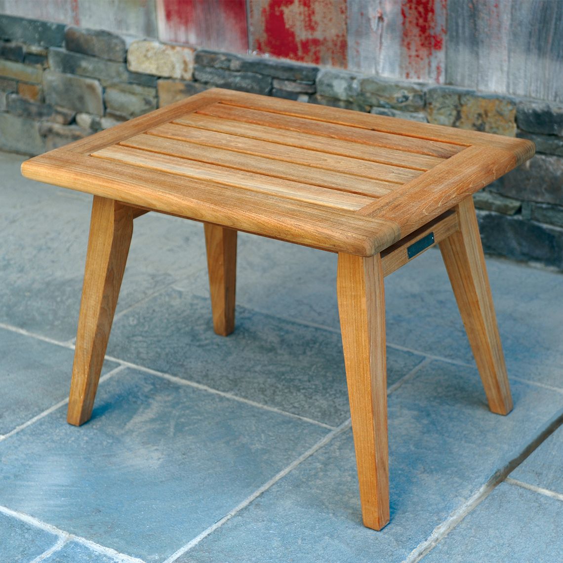 Ipanema 25" x 19" Rectangle Side Table lifestyle