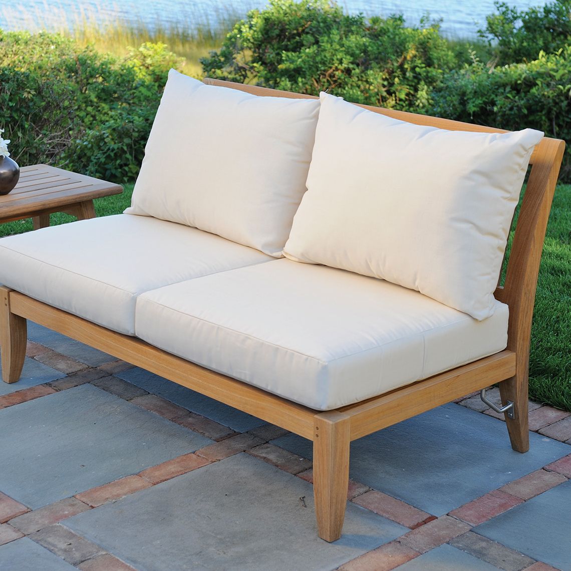 Ipanema Armless Sectional Settee lifestyle