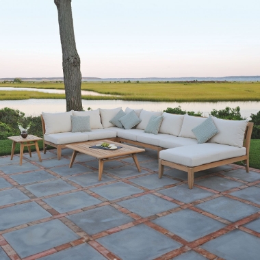 Kingsley Bate Ipanema Modern Teak Sectional - KB-IPANEMA-SET1