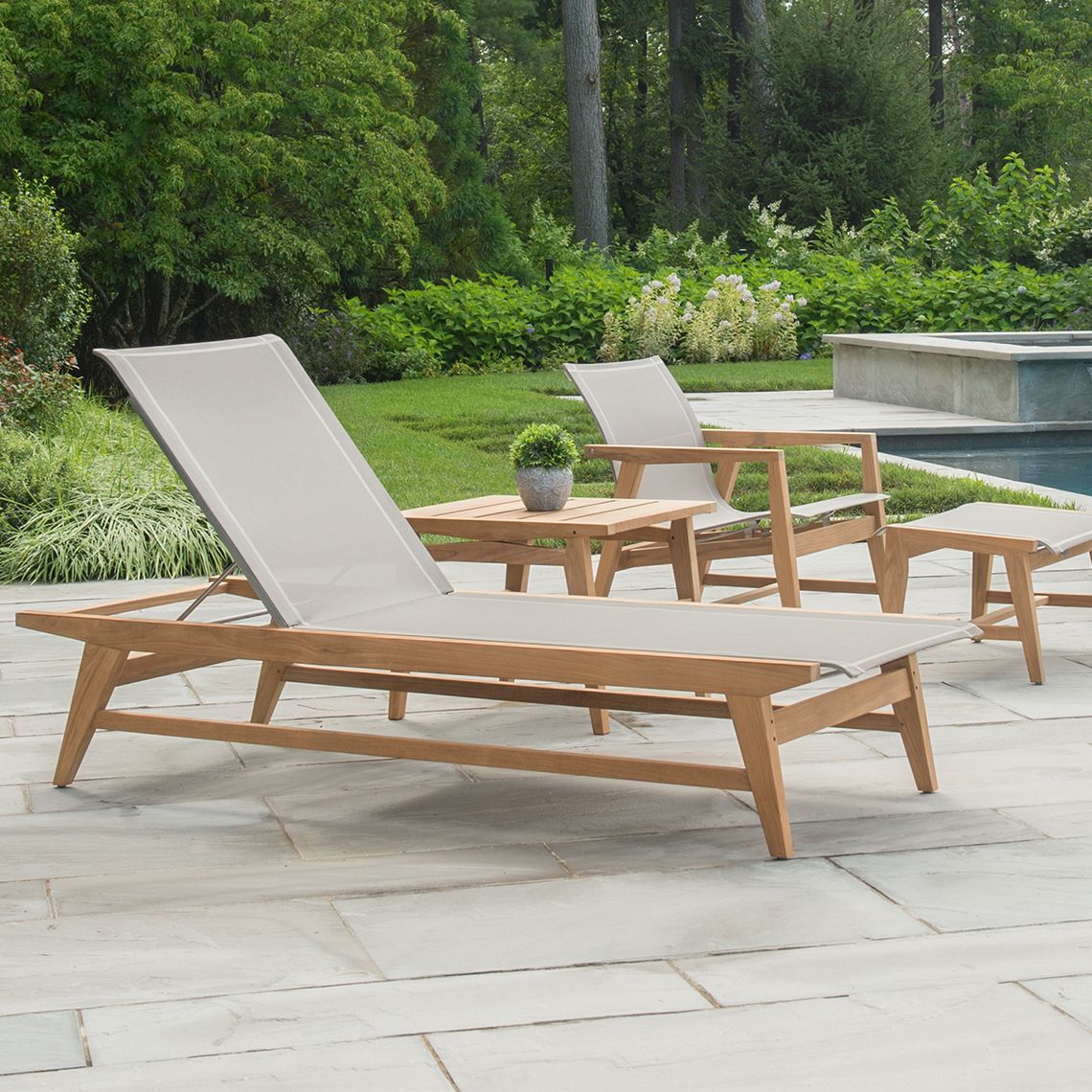 Kingsley Bate Marin Lounge Chair Set - KB-MARIN-SET2