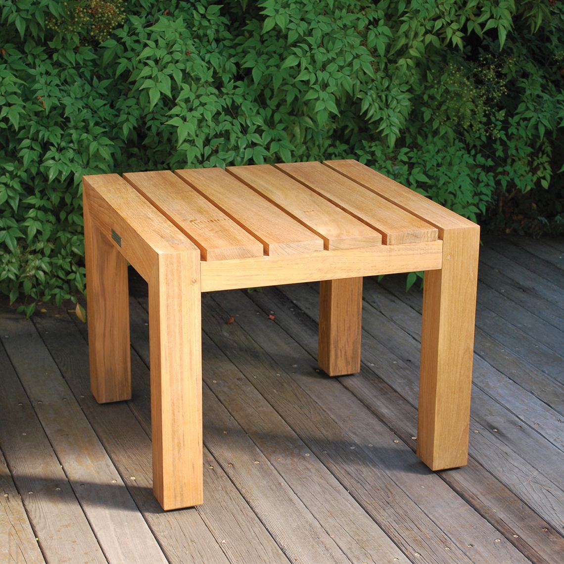 Mendocino 22.5" Square Side Table lifestyle