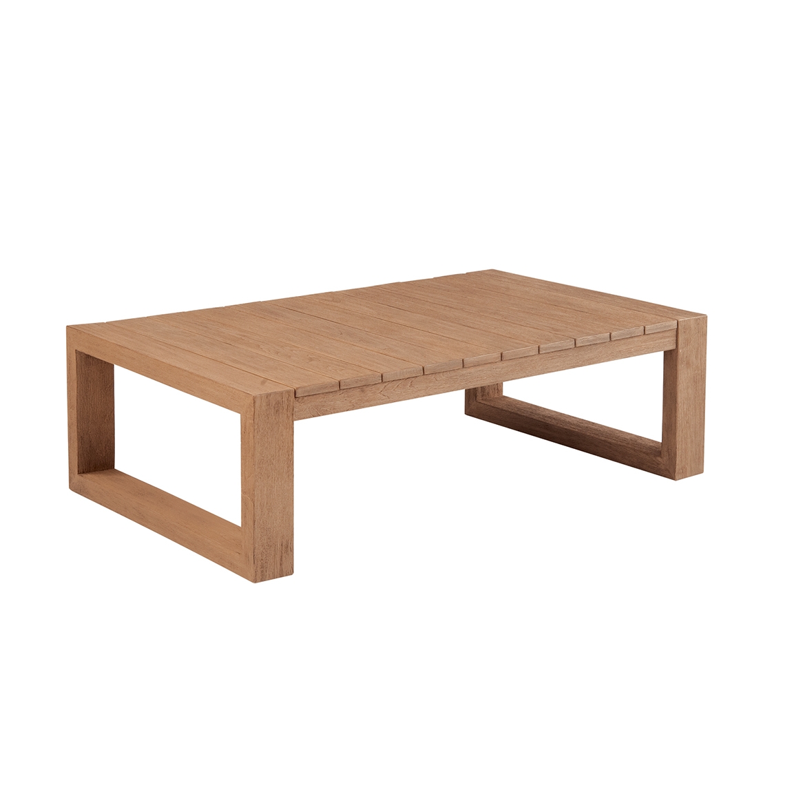 Kingsley Bate Montauk Teak 51" x 31.5" Rectangle Coffee Table - MK51