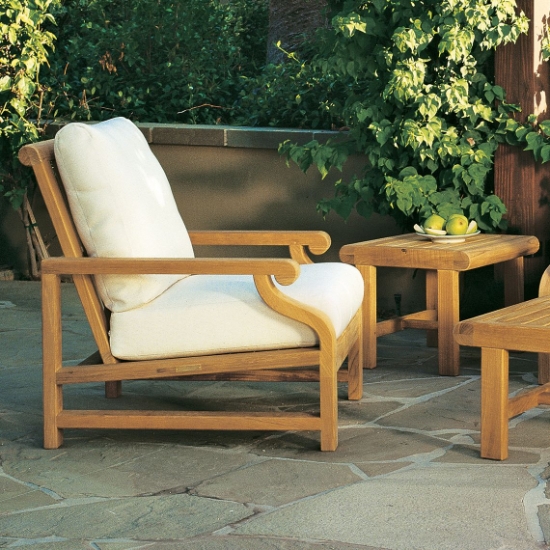 Kingsley Bate Nantucket Deep Seating Lounge Chairs side