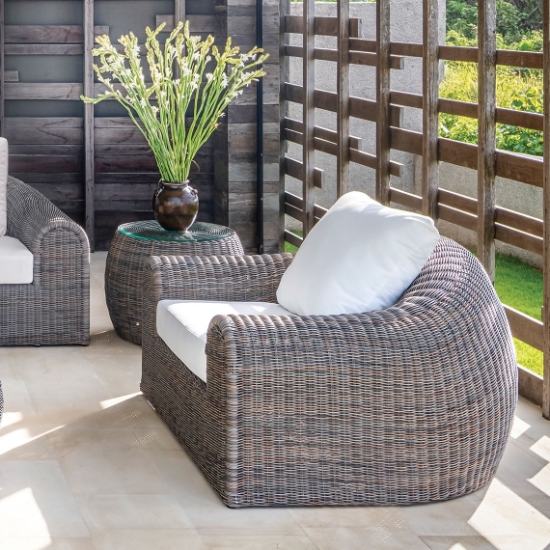 Ojai Deep Seating Lounge Chair side
