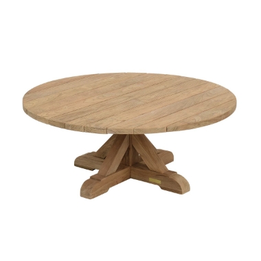 Kingsley Bate Provence 42" Round Teak Coffee Table - PV42R