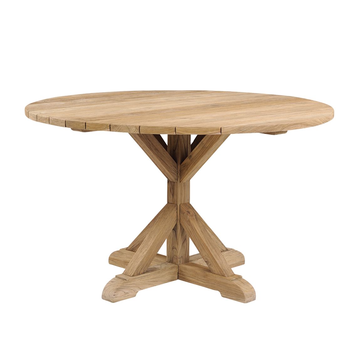 Kingsley Bate Provence 50" Round Teak Dining Table - PV50R