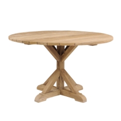 Kingsley Bate Provence 50" Round Teak Dining Table - PV50R