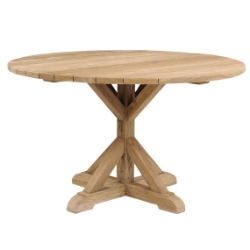 Kingsley Bate Provence 59" Round Teak Dining Table - PV59R