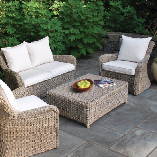 Sag Harbor Deep Seating Swivel Rocker Lounge Chair - SH30SR